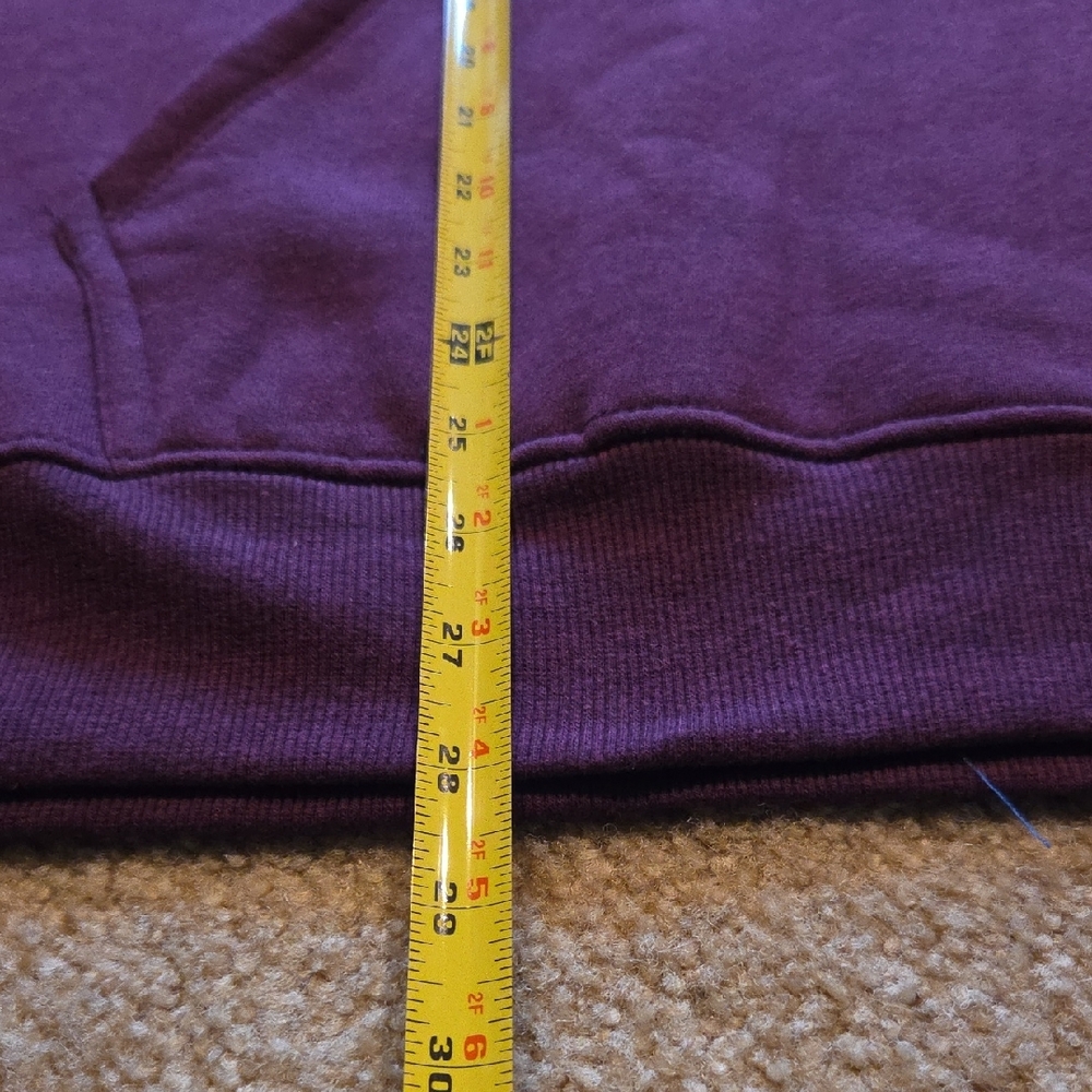 Danskin Crewneck Sweatshirt in Burgundy Sz L NWT Soft Cozy Comfy Casual Giftable - Picture 10 of 12